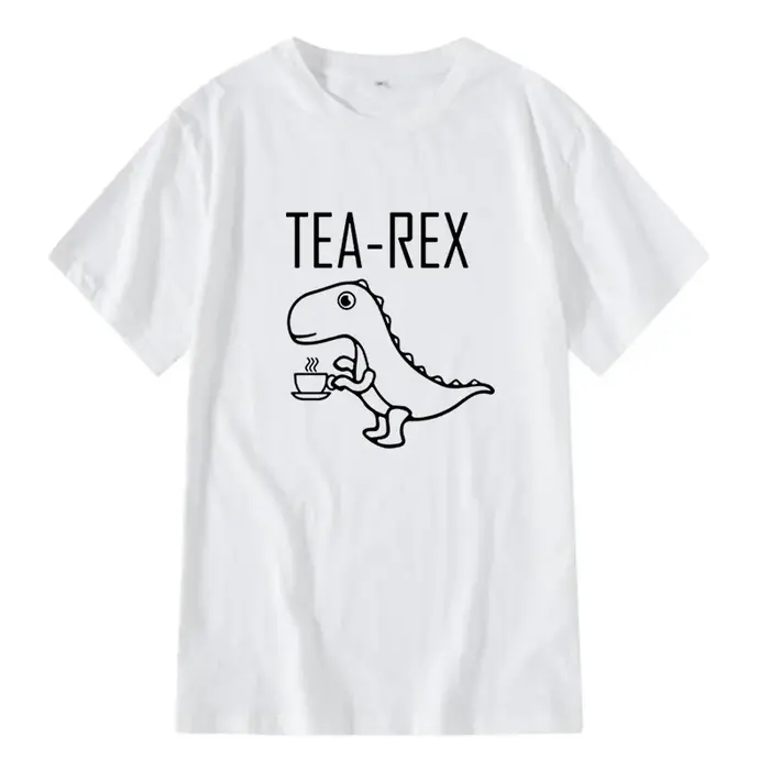 Image de T-Shirt Homme Dino Fun - Coton Col Rond Été