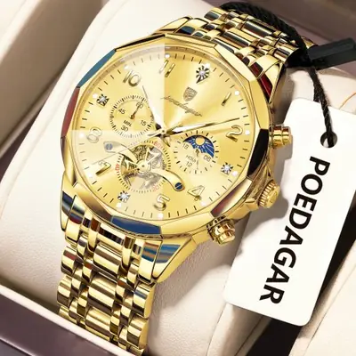 Image de Montre Homme Chronographe Luxe Étanche