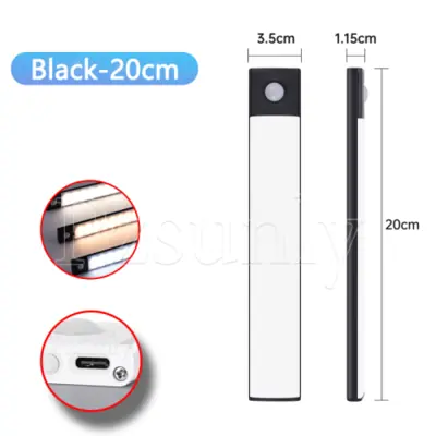 Veilleuse LED USB avec Capteur de Mouvement pour Armoire