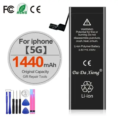 Image de Batterie pour iPhone Haute Capacité - Compatible Tous Modèles