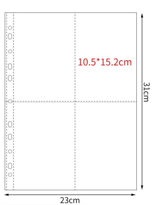 10szt 4 kieszenie