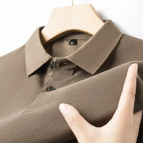 Image de Polo Homme Coton Mercerisé Respirant Été