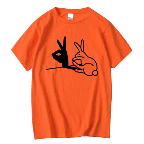 Imagen de Camiseta informal a la moda para hombre, camiseta 100% de algodón de alta calidad con diseño diverti...
