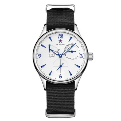 Image de Montre Pilote Homme 40mm - Élégance Rétro & Mécanique Automatique