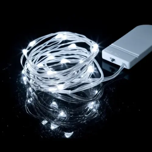 Image de Guirlande Lumineuse LED Étanche - Lumières Étoilées pour Noël & Mariage