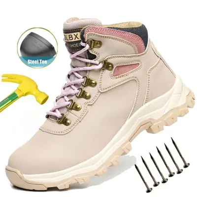 Image de Bottes de Sécurité Femme - Bout Acier & Anti-Perforation