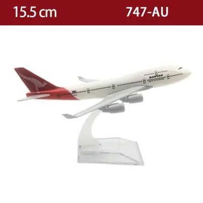 Image de Avion miniature Boeing 747 British Malaysia Airways - Modèle en alliage 15 cm