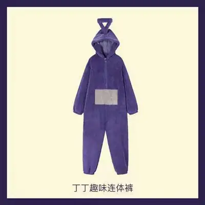 Image de Pyjama doux à manches longues pour adultes - Costume de cosplay unisexe