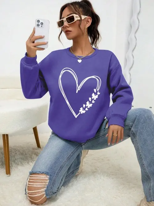 Image de Sweat-shirt Femme Doux & Confortable - Automne