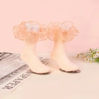 Image de Chaussettes Dentelle Bouffantes pour Filles