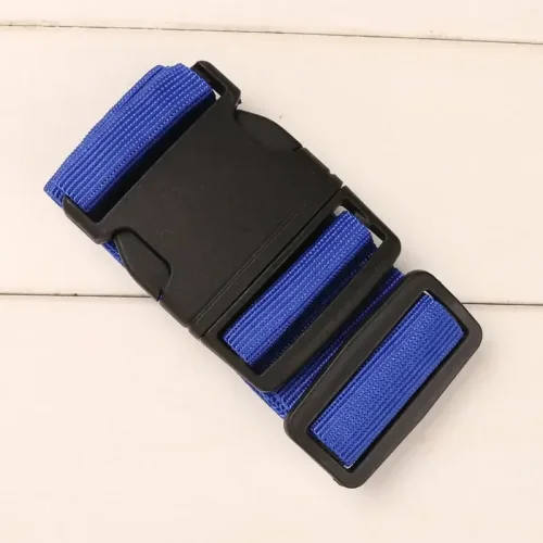 Immagine di 1pc 2m cinghia per bagagli regolabile cintura incrociata imballaggio valigia da viaggio nylon serrat...