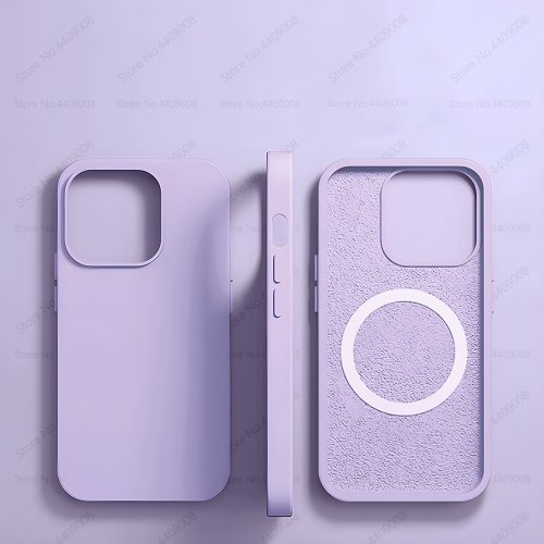 Image de Coque MagSafe Silicone Liquide pour iPhone