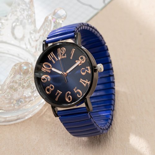 Immagine di Orologio Digitale Donna Blu – Eleganza Moderna 2023