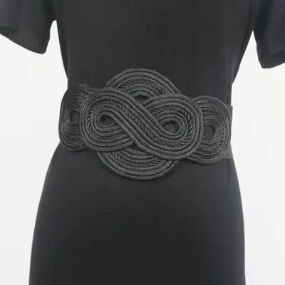 Image de Ceinture Vintage Élastique pour Femme - Style Rétro & Élégant