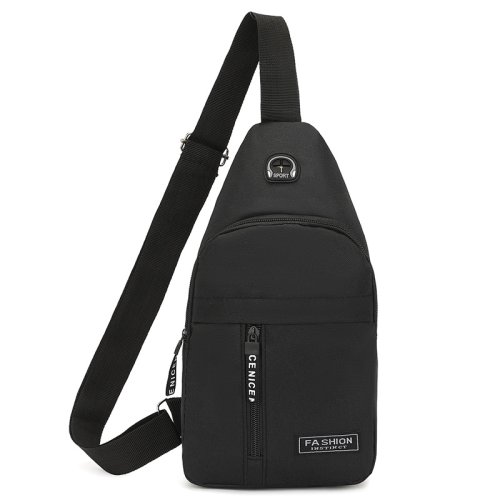 Bild von Stilvolle Herren-Umhängetasche aus Oxford-Stoff – Moderne Brusttasche für trendbewusste Männer