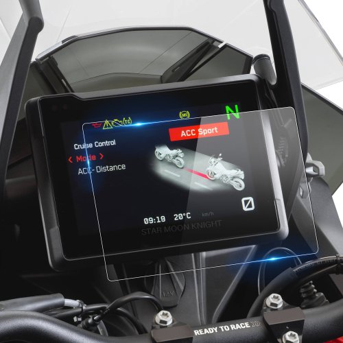 Zdjęcie Folia ochronna na deskę rozdzielczą dla motocykla KTM 1290 Super Adventure S/R 2021-2022 – ochrona ekranu przed zarysowaniami i uszkodzeniami