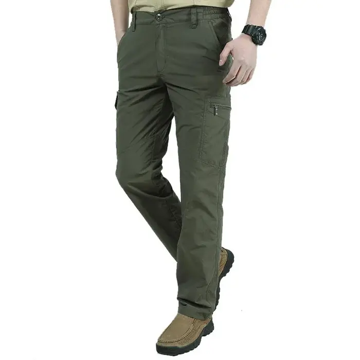 Image de Pantalon Cargo Militaire Homme - Style Urbain & Chaud