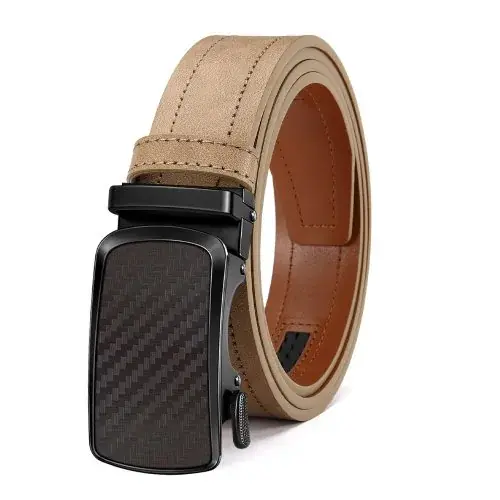 Image de Ceinture Homme Cuir PU - Réglable Sans Trou