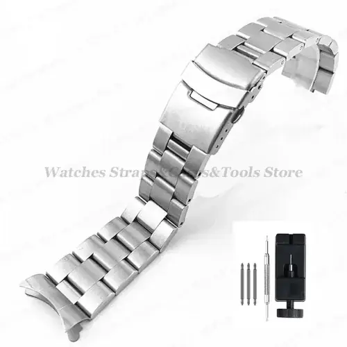 Image de Bracelet Montre Acier Inoxydable Homme - 18 à 22mm