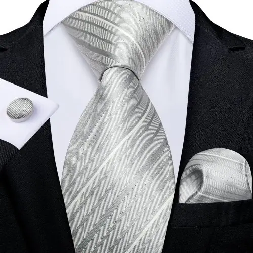 Image de Cravate Bleue à Rayures - Élégance Homme