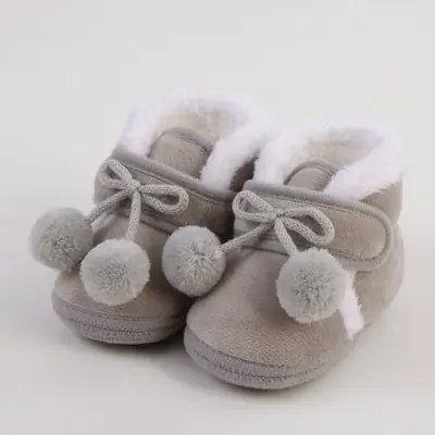 Image de Chaussons Bébé Hiver - Chauds & Anti-Dérapants