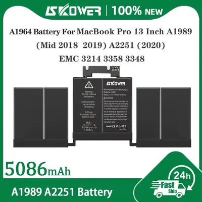 Image de Batterie pour MacBook Pro 13 pouces A1989 2018-2020