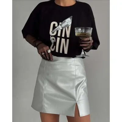 Image de T-Shirt Femme Rétro Americain - Style Streetwear