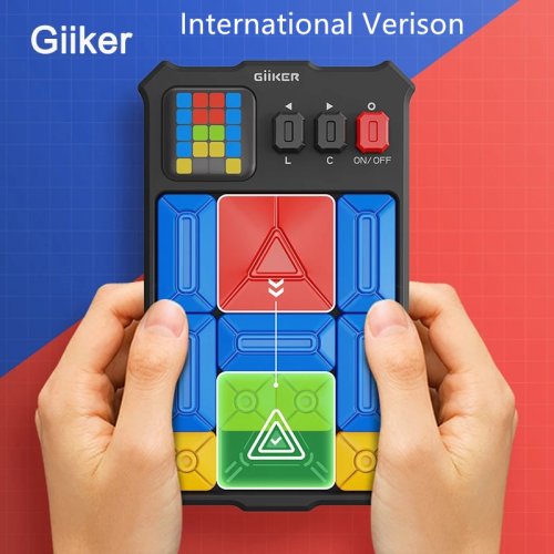 Image of Giiker Super Slide Huarong Road Smart Sensor Puzzle Game – 500 Levels of Interactive Brain Teasers for Kids and Adults