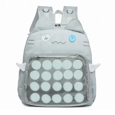 Image de Sac à Dos Chat Mignon Transparent - Style Japonais