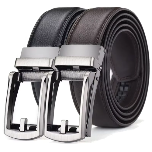 Image de Ceinture Homme Cuir Véritable - Boucle Automatique Luxe