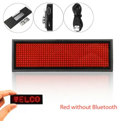 Image de Affichage LED Bluetooth Mini - Badge Nominatif Programmable