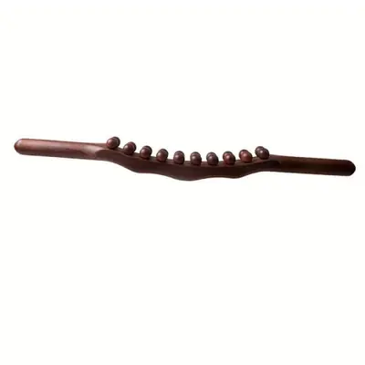 Image de Bâton de Massage Double Rangée - 20 Perles pour Abdomen