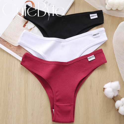 Immagine di Mutandine Brasiliane da Donna Sexy in Cotone Senza Cuciture, Vita Bassa e Traspiranti - Intimo Femminile Comfortabile per Ragazze e Donne, Taglie M-XL