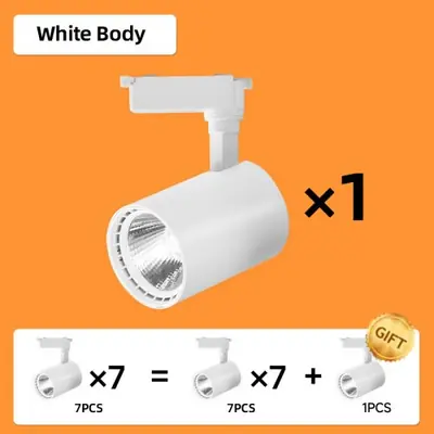 Image de Kit Éclairage LED sur Rail 220V - Spot Lumineux pour Cuisine et Salon