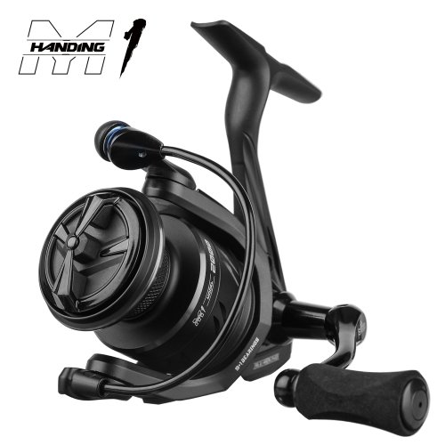 Image of High-Performance Handing M1 Spinning Reel with 12kg Max Drag, 9+1 Ball Bearings, and 5.2:1 Gear Ratio – Powerful Fishing Reel for Perch, Bass, and Pike