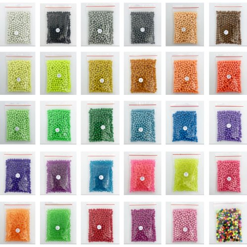 Image of Magic Water Beads DIY Kit – 500-Piece Natural Hydrogel Beads for Creative Crafting and Educational Play