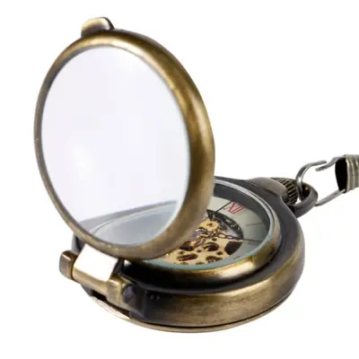 Image de Montre de Poche Mécanique Classique - Cadeau Élégant