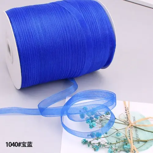 Image de Rubans Organza 10mm - Lot de 10m pour Décoration