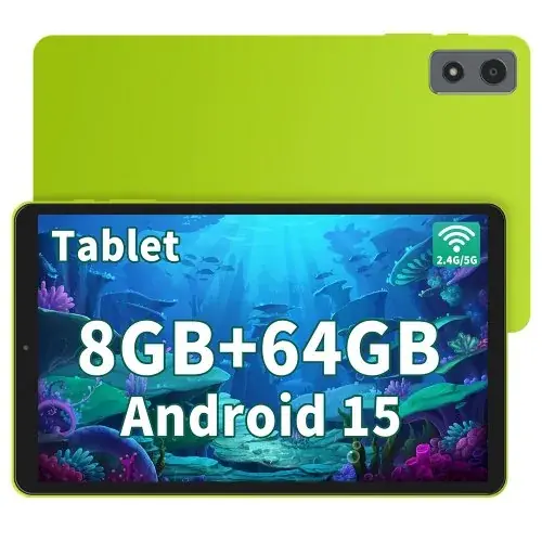 Image de Tablette Android 8.6'' 64 Go - Écran HD, 5000 mAh, Jeux & Éducation