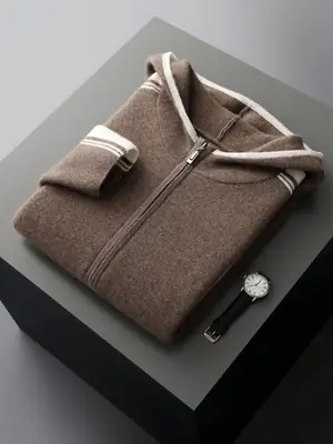 Image de Cardigan Homme Laine Mérinos - Chaud & Élégant