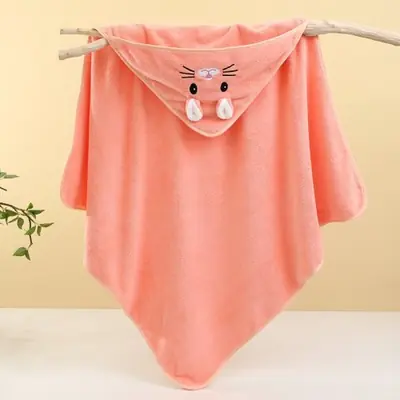 Image de Serviette de Bain Bébé Douce & Absorbante