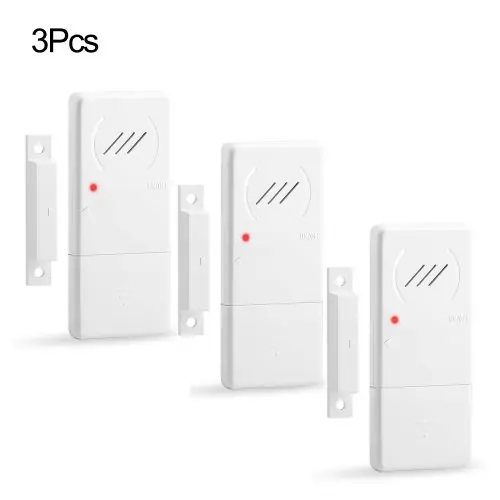 Image de Alarme de Porte Réfrigérateur - 90dB, Sans Fil, 60s Retard