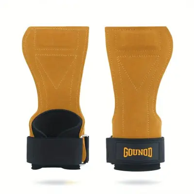 Image de Gants de Gym en Cuir - Protection Mains Haltérophilie