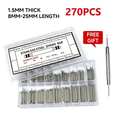 Image de Kit 270 Barres à Ressort pour Montres - Réparation Rapide & Précise