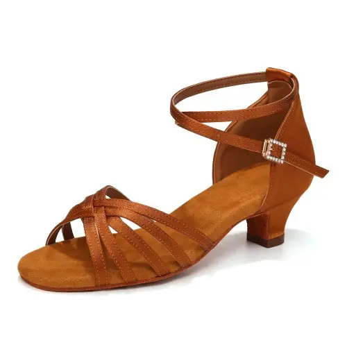 Image de Chaussures de Danse Latine Femme - Talons Moyens