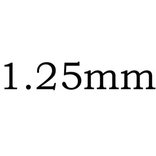 1,25 mm 1000 pièces