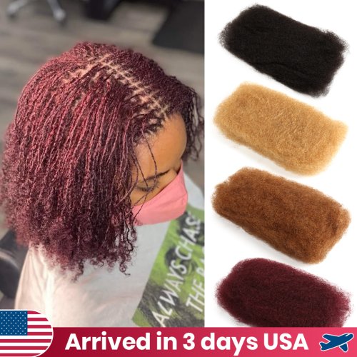 Afbeelding van Rode Afro Kinkig Krullend Haar - 22 inch Remy Haar voor Vlechten
