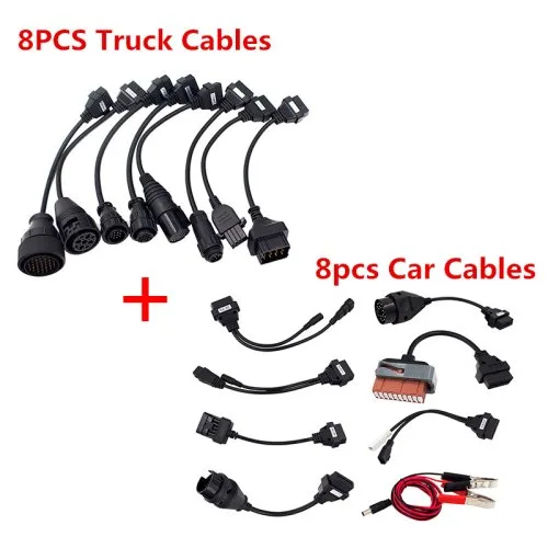 Camión coche cables