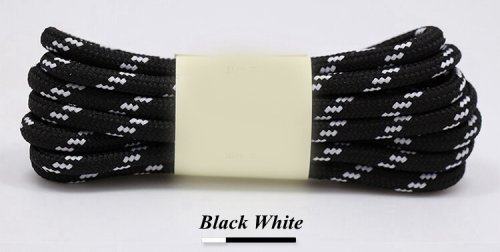 Immagine di 1 paio di lacci rotondi durevoli lacci in poliestere stivali da esterno scarpe da ginnastica lacci per scarpe 100/120/140/160 cm accessori per scarpe