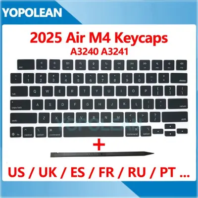 Image de Capuchons de touches pour MacBook Air M4 - 13,6" & 15,3"